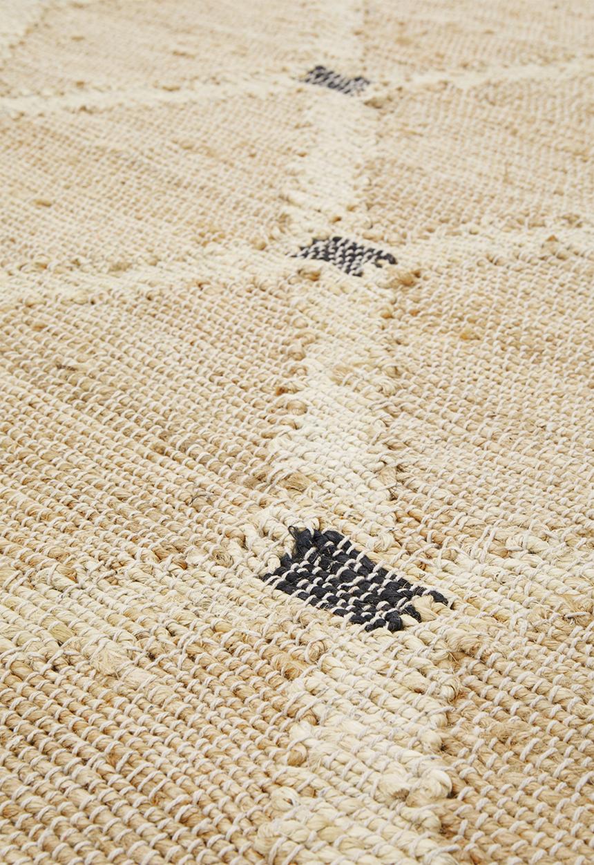 Sixth Floor - Criss cross jute rug - natural