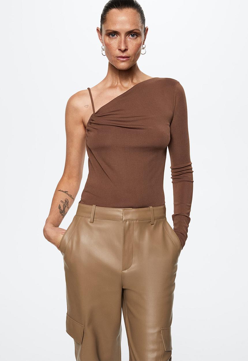 MANGO - Trousers francis - light beige