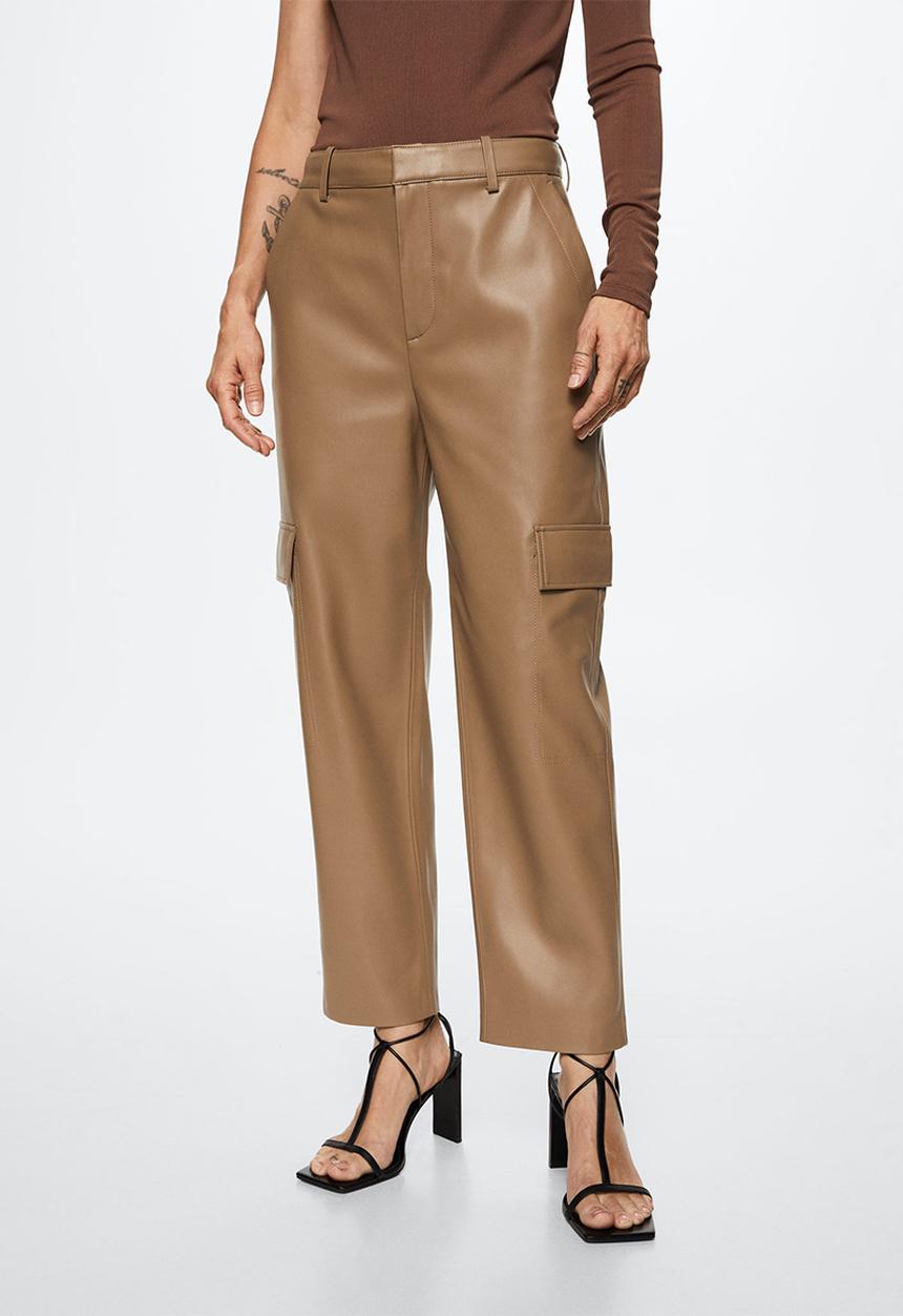MANGO - Trousers francis - light beige