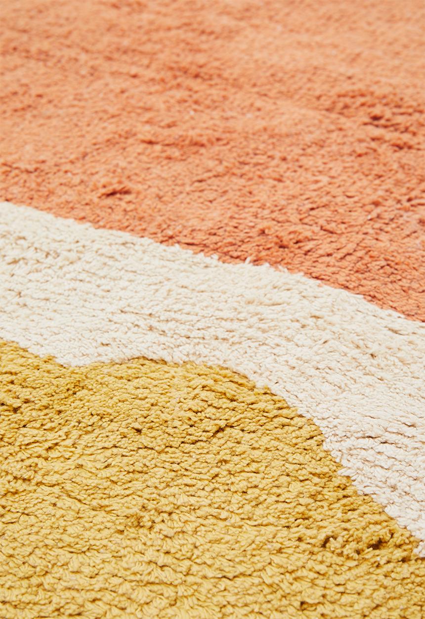 Sixth Floor - Connected cotton tufted rug - multi