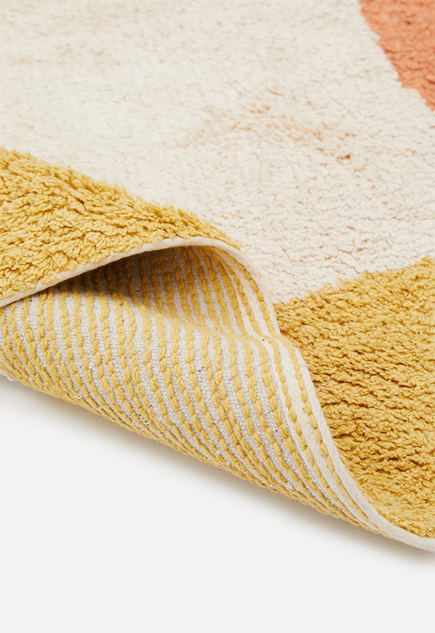 Sixth Floor - Connected cotton tufted rug - multi