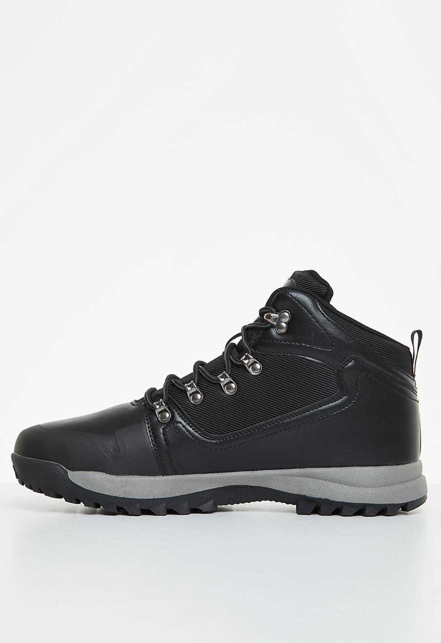 UrbanArt - Tatum 1 nubuck/leather boot - black