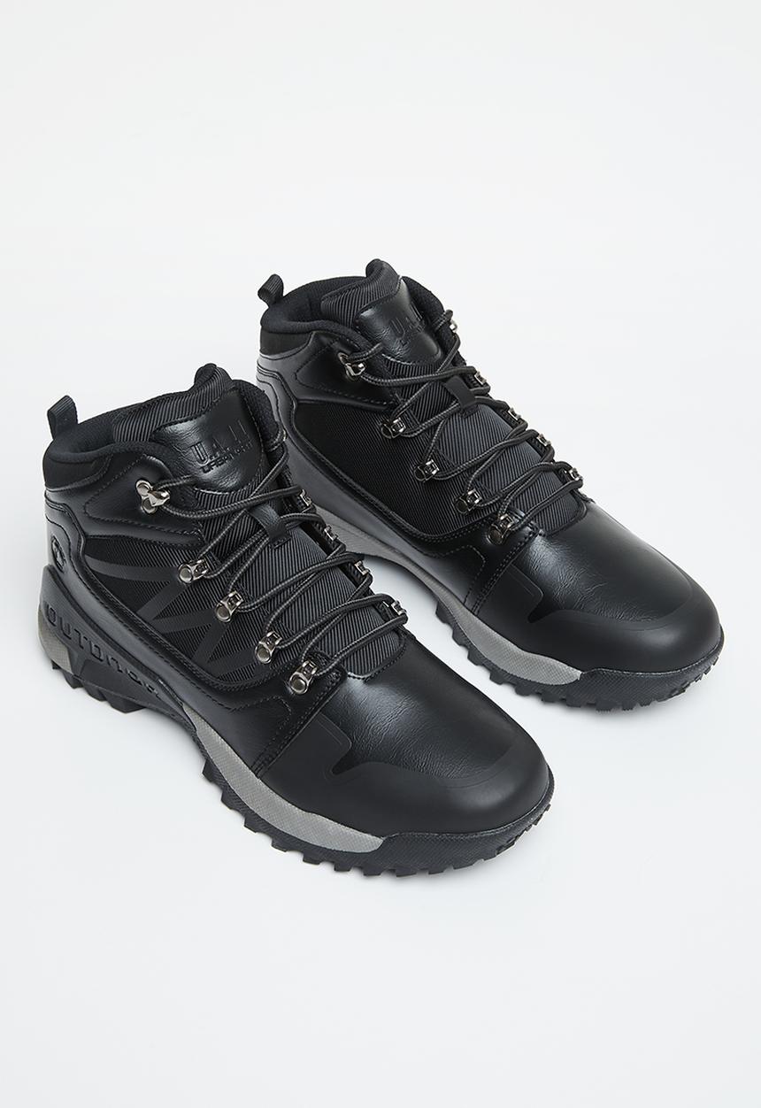 UrbanArt - Tatum 1 nubuck/leather boot - black