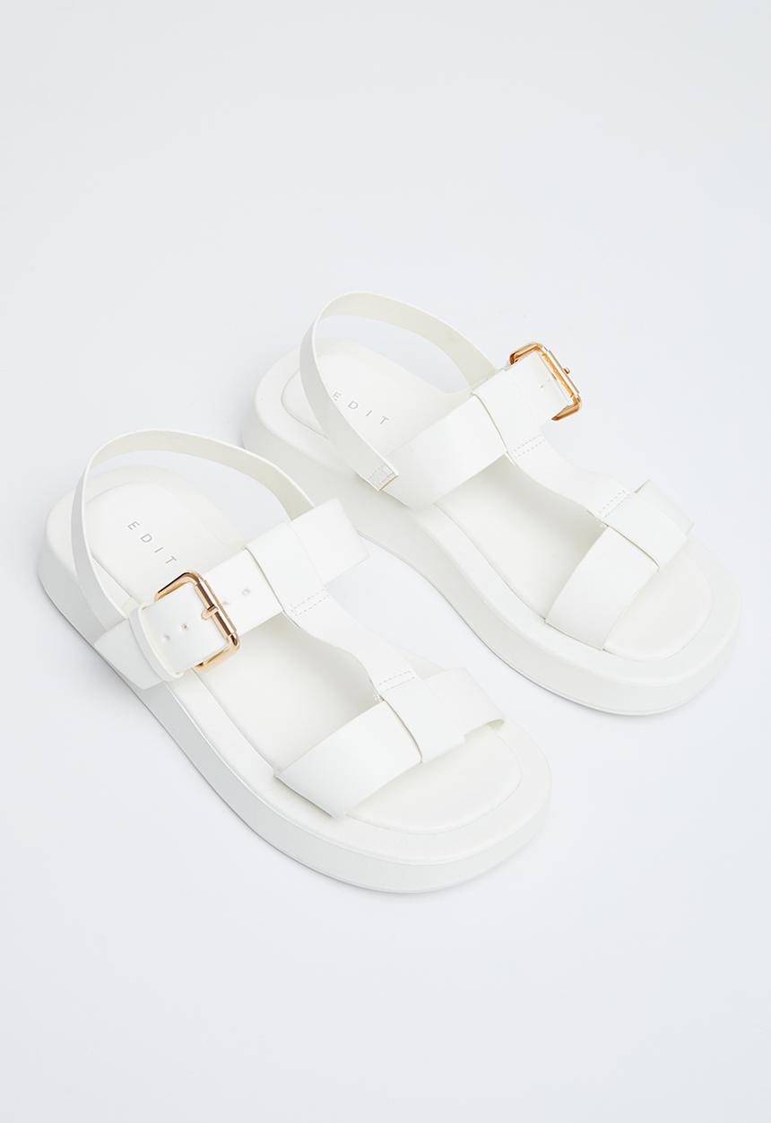 edit - Nancy slingback - white