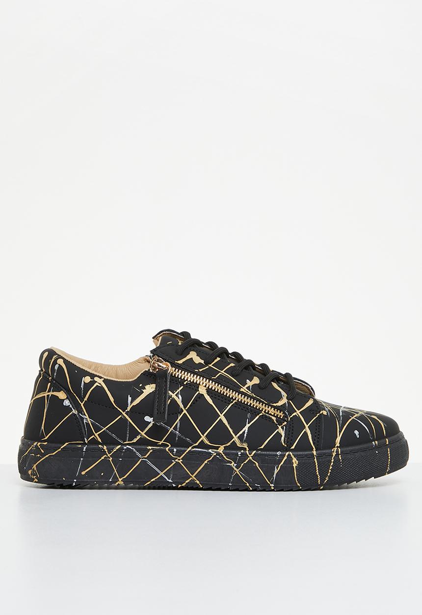 UrbanArt - Hydro 2 nubuck slip-on - black & gold