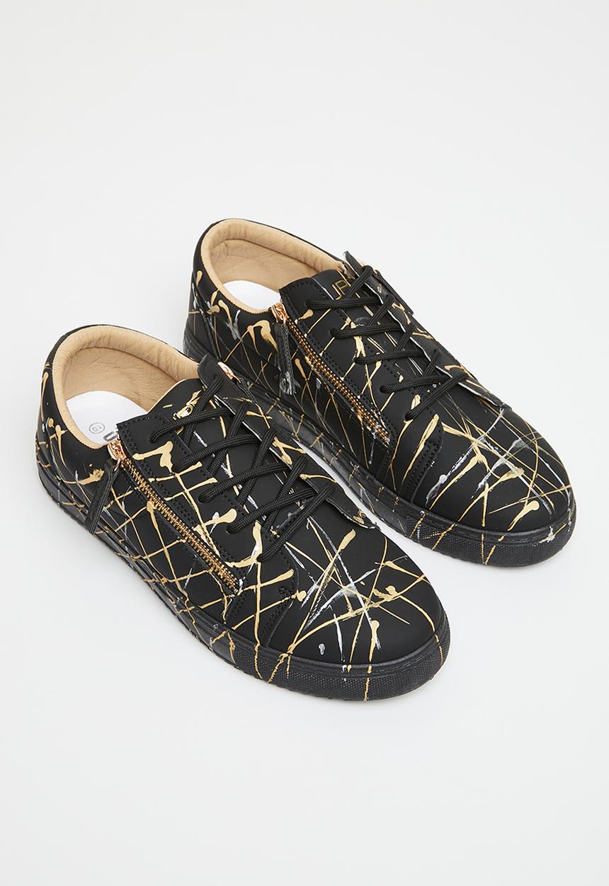 UrbanArt - Hydro 2 nubuck slip-on - black & gold