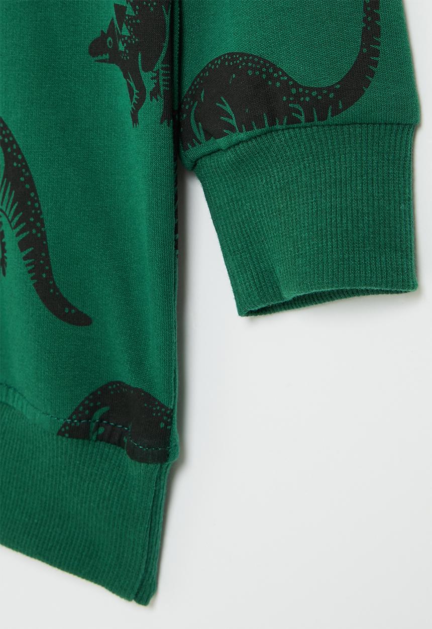 Pop Candy - Dino sweatshirt - green