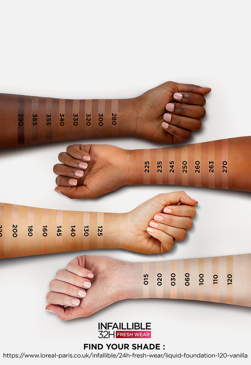 L'Oreal Paris - Infallible 32hr Fresh Wear Liquid Foundation - Deep Golden