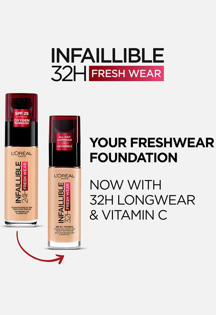 L'Oreal Paris - Infallible 32hr Fresh Wear Liquid Foundation - Copper