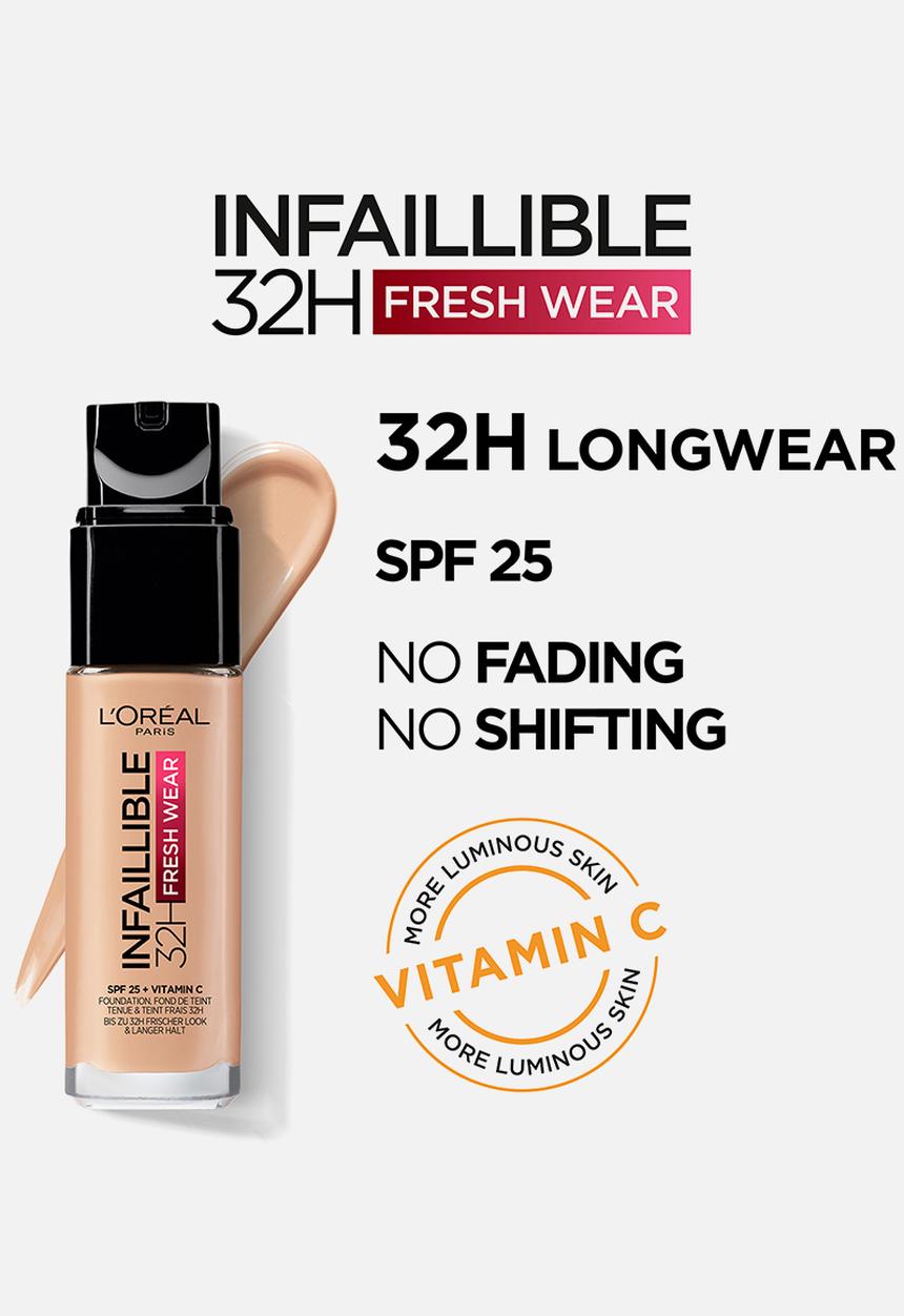 L'Oreal Paris - Infallible 32hr Fresh Wear Liquid Foundation - Copper