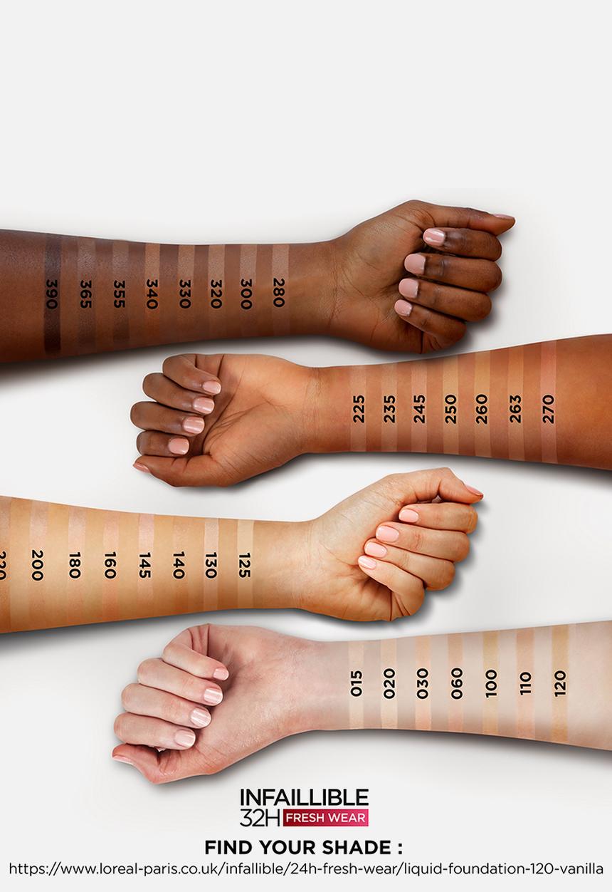 L'Oreal Paris - Infallible 32hr Fresh Wear Liquid Foundation - Copper