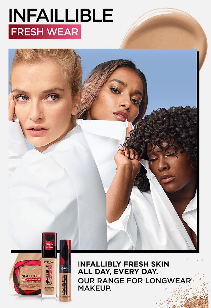 L'Oreal Paris - Infallible 32hr Fresh Wear Liquid Foundation - Copper