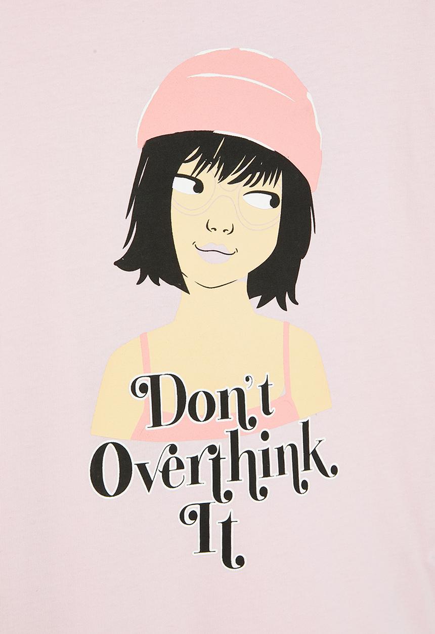 Superbalist - Boxy graphic tee - bright pink