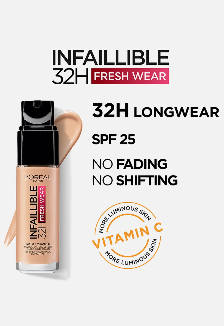 L'Oreal Paris - Infallible 32hr Fresh Wear Liquid Foundation - Vanilla