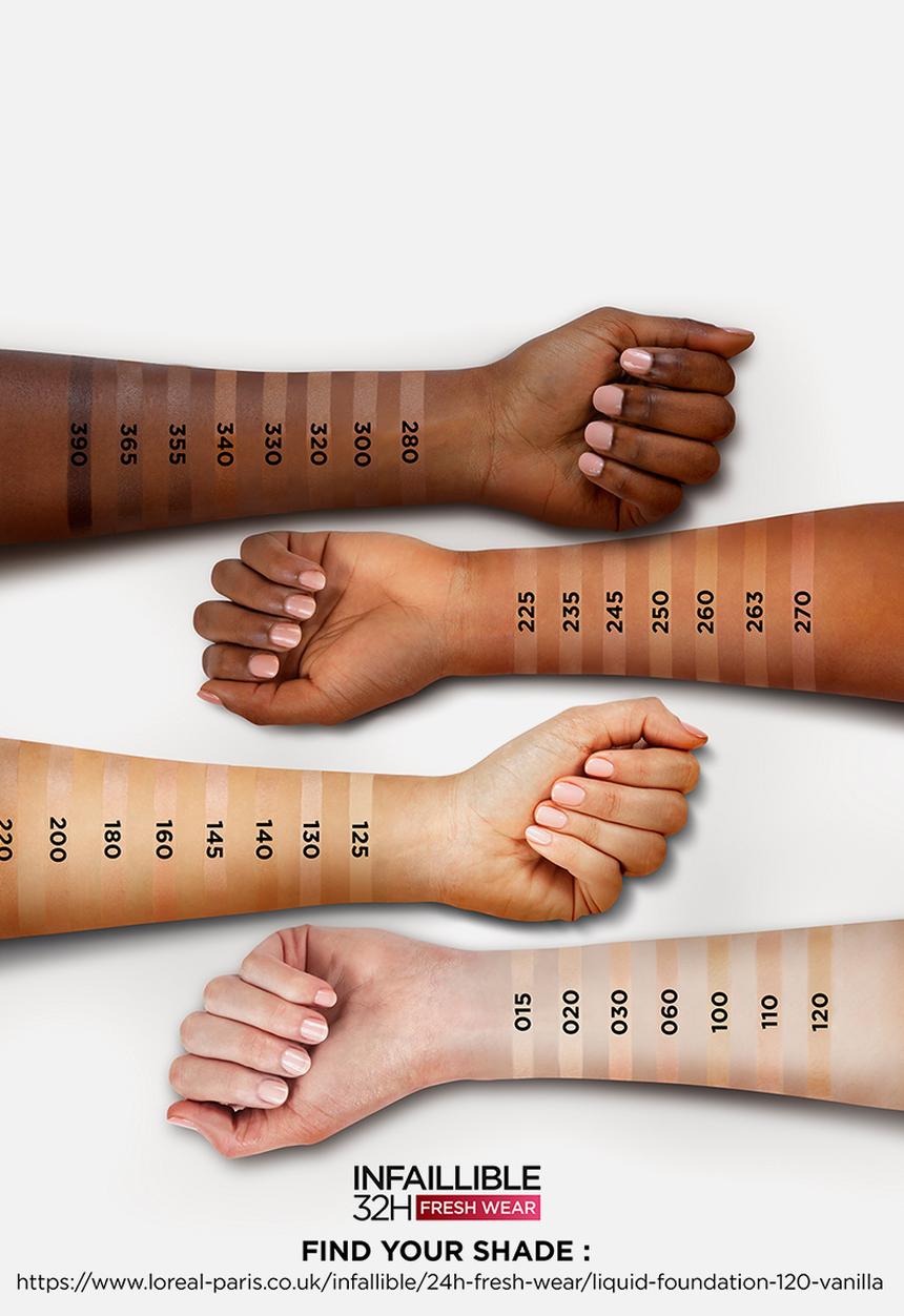 L'Oreal Paris - Infallible 32hr Fresh Wear Liquid Foundation - Sand