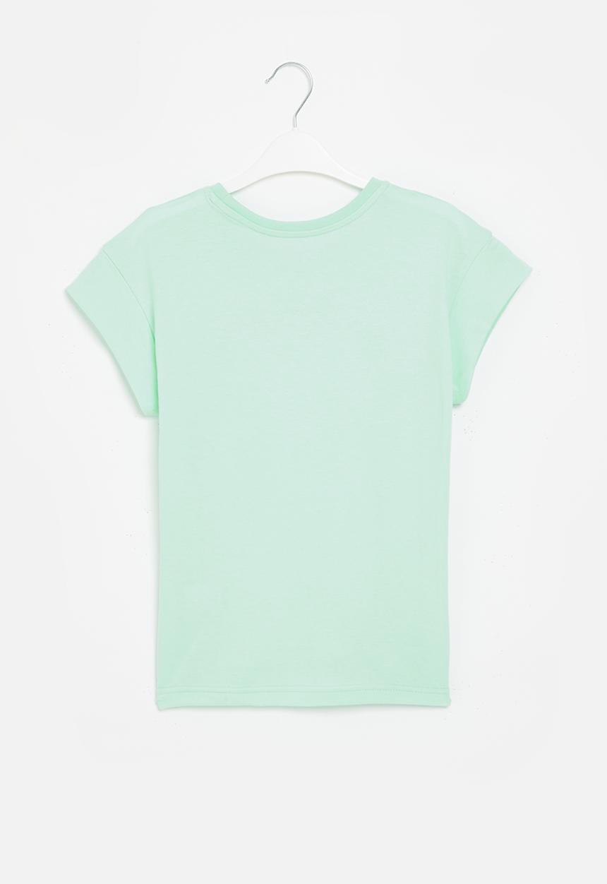 Superbalist - Boxy graphic tee - light aqua