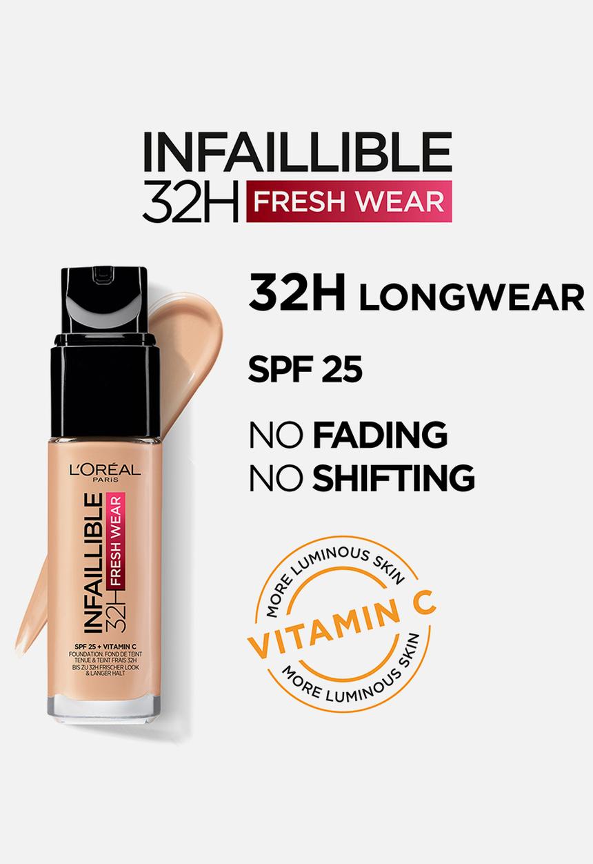 L'Oreal Paris - Infallible 32hr Fresh Wear Liquid Foundation - 300 Neutral