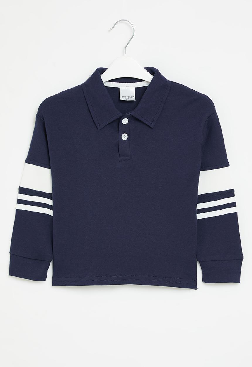 Pop Candy - Boys rugby top - navy