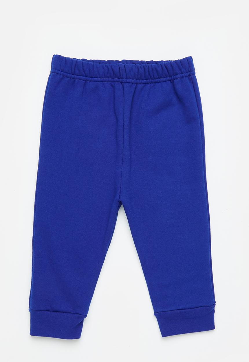 Superbalist - 2 Pack plain track pants red/grey melange