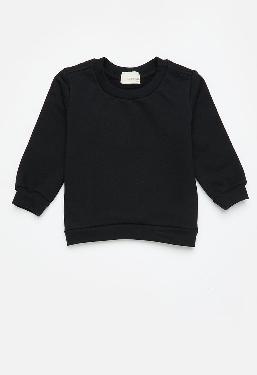 Superbalist - 2 pack plain sweatshirt - black/grey melange