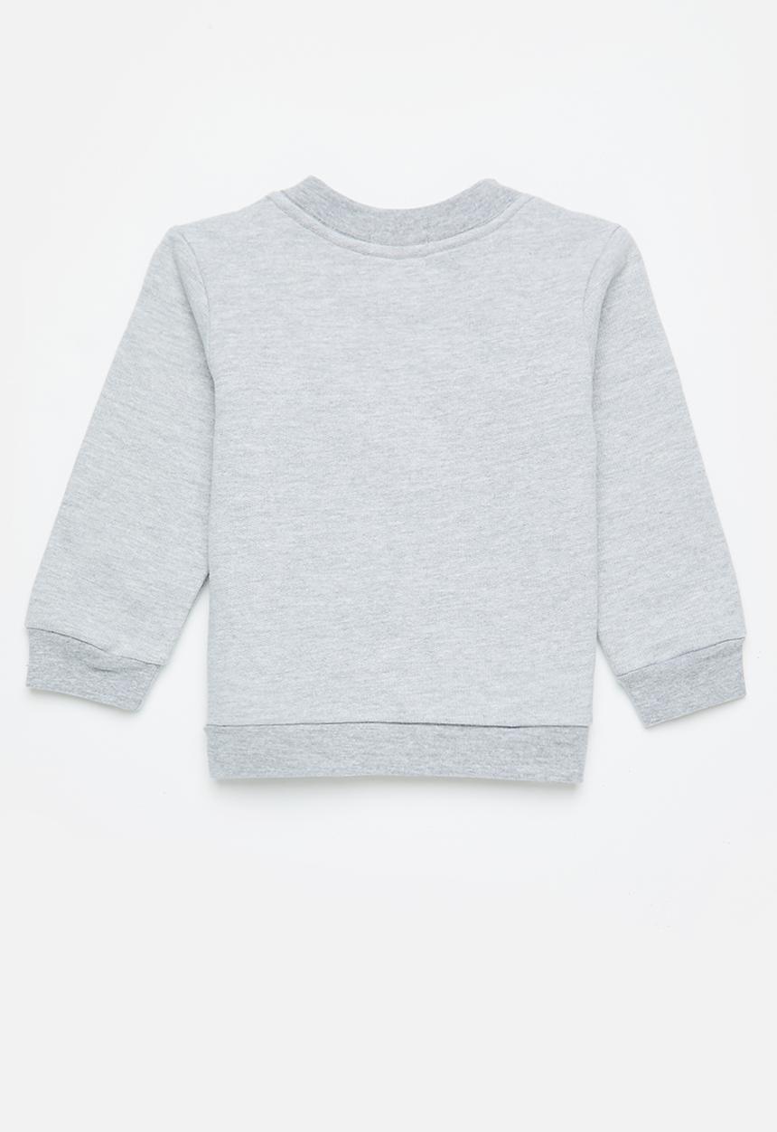 Superbalist - 2 pack plain sweatshirt - black/grey melange