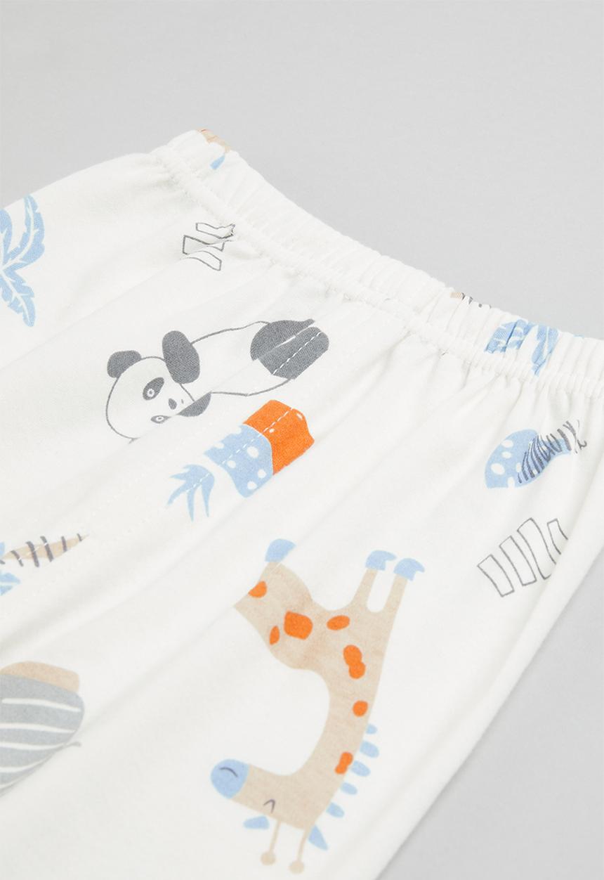 Pop Candy - Boys printed pj set - white
