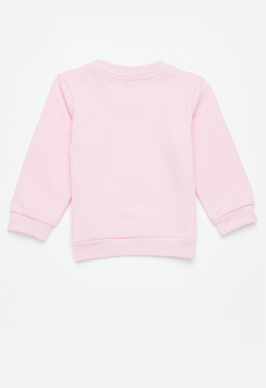 Superbalist - 2 pack plain sweatshirt - pink/ice melange