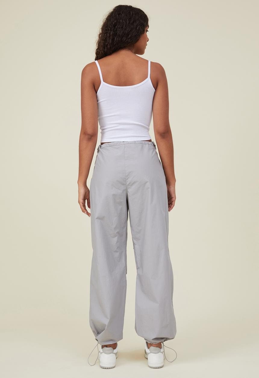 Cotton On - Jordan cargo pant - silver grey