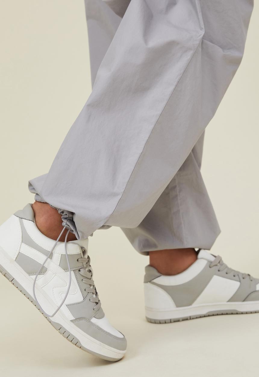 Cotton On - Jordan cargo pant - silver grey
