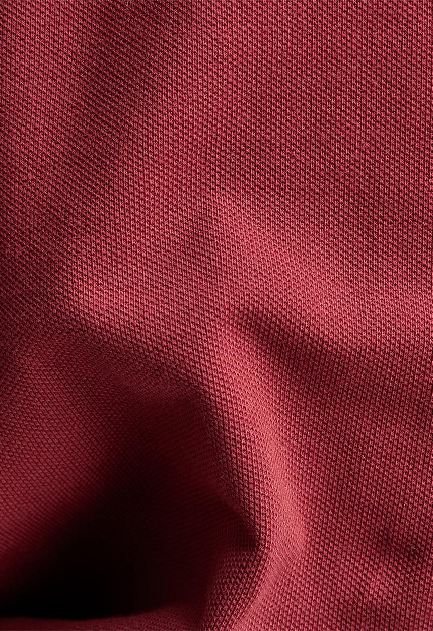 G-STAR - Dunda slim polo short sleeve - chateaux red