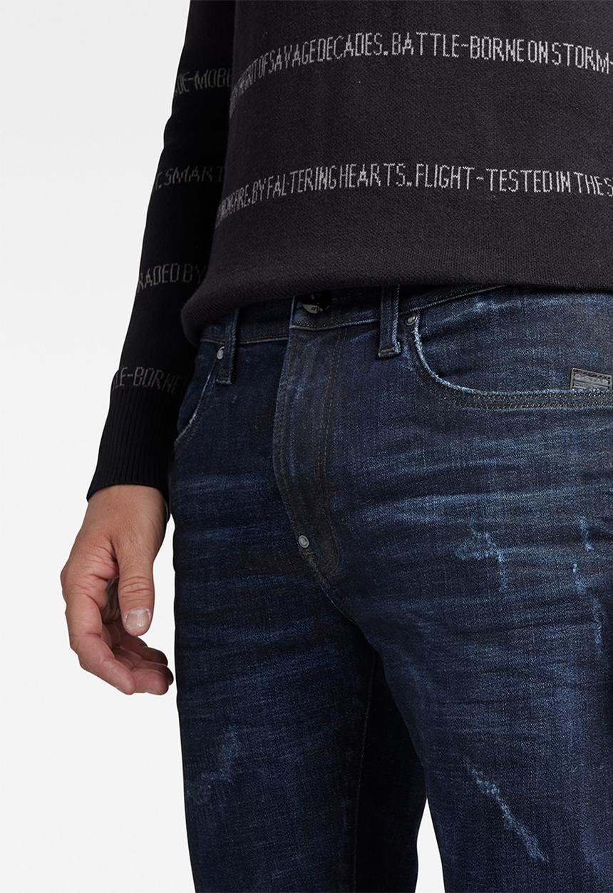 G-STAR - Revend fwd skinny - worn in dark sapphire restored