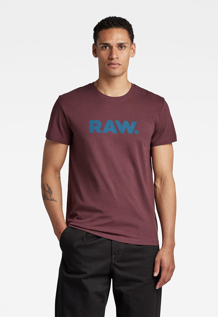 G-STAR - Holorn T-shirt - vineyard wine
