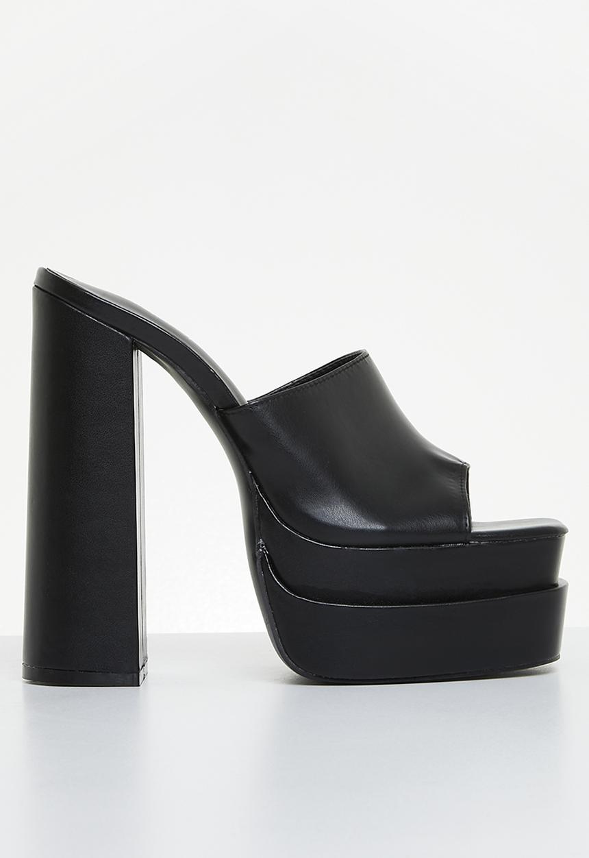 Superbalist - Elliana block heel - black