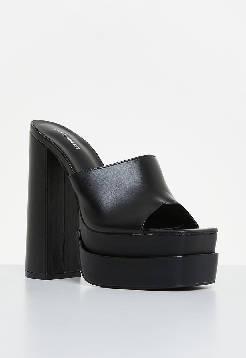 Superbalist - Elliana block heel - black