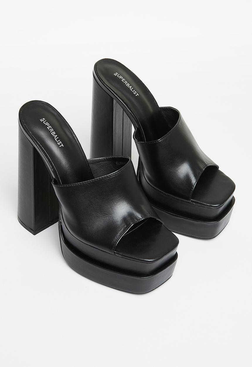 Superbalist - Elliana block heel - black
