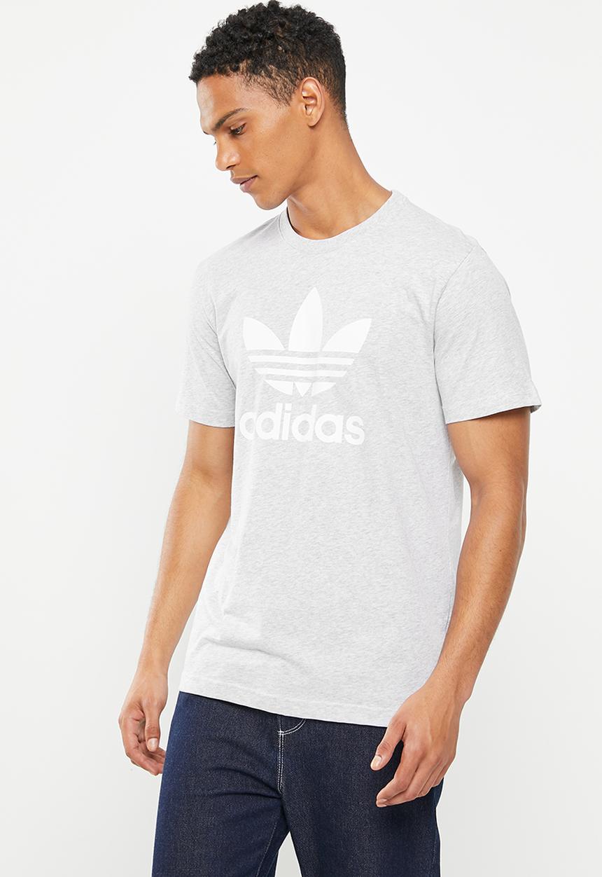 adidas Originals - Trefoil T-shirt m - light grey heather