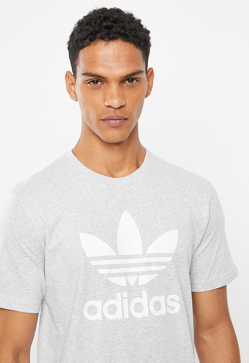adidas Originals - Trefoil T-shirt m - light grey heather