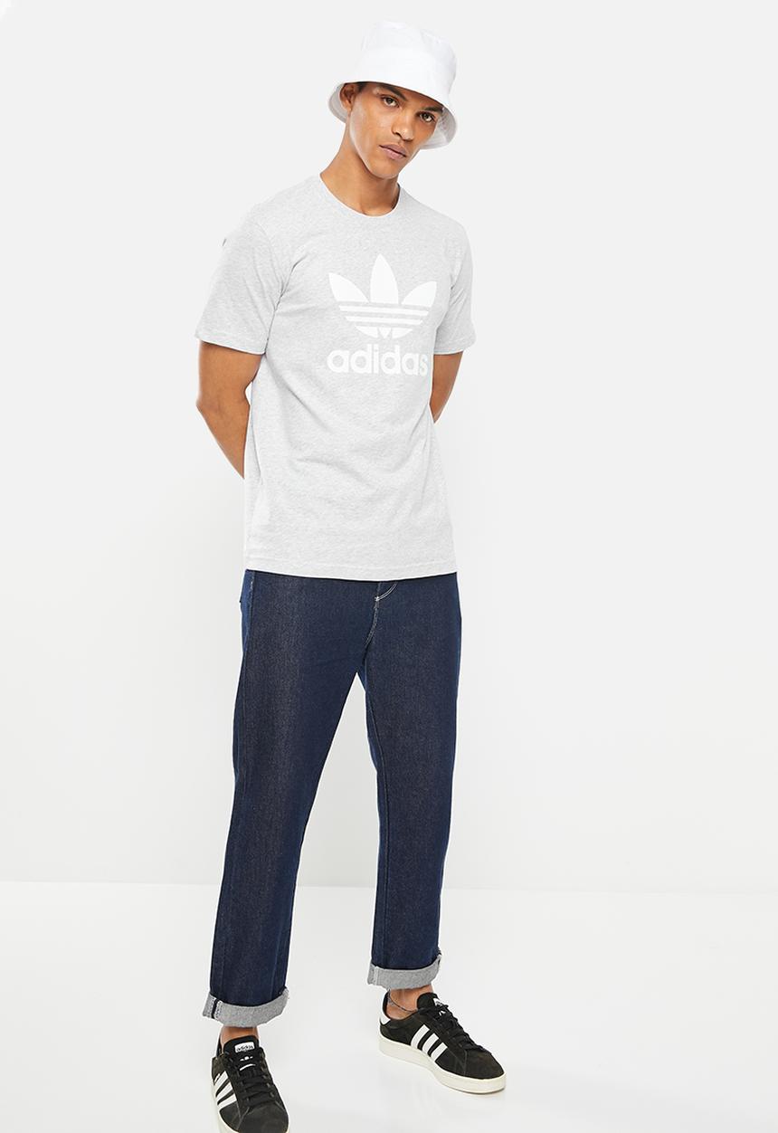 adidas Originals - Trefoil T-shirt m - light grey heather