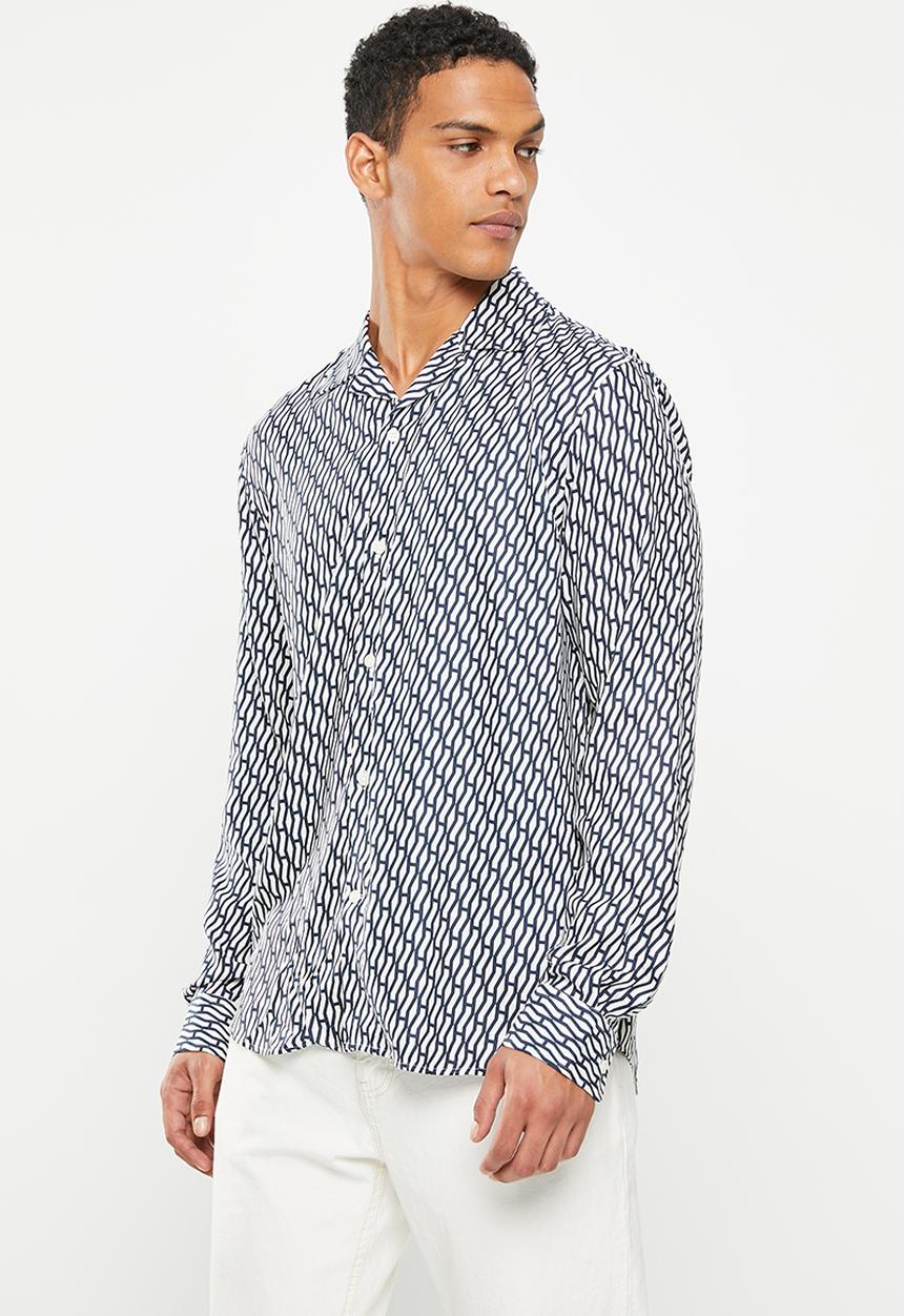 Selected Homme - Relaxed fit shirt - sky captain blue