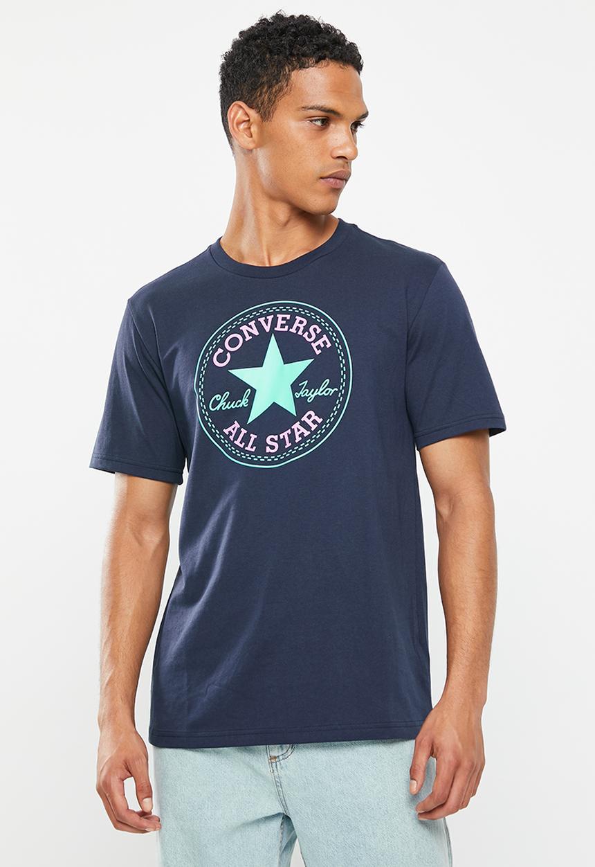 Converse - Converse go-to short sleeve tee - navy