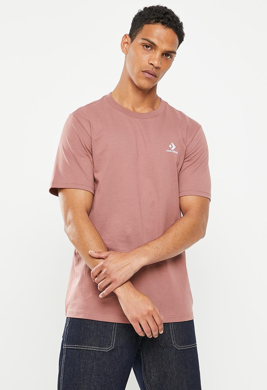 Converse - Go-to embroidered star chevron tee - tan