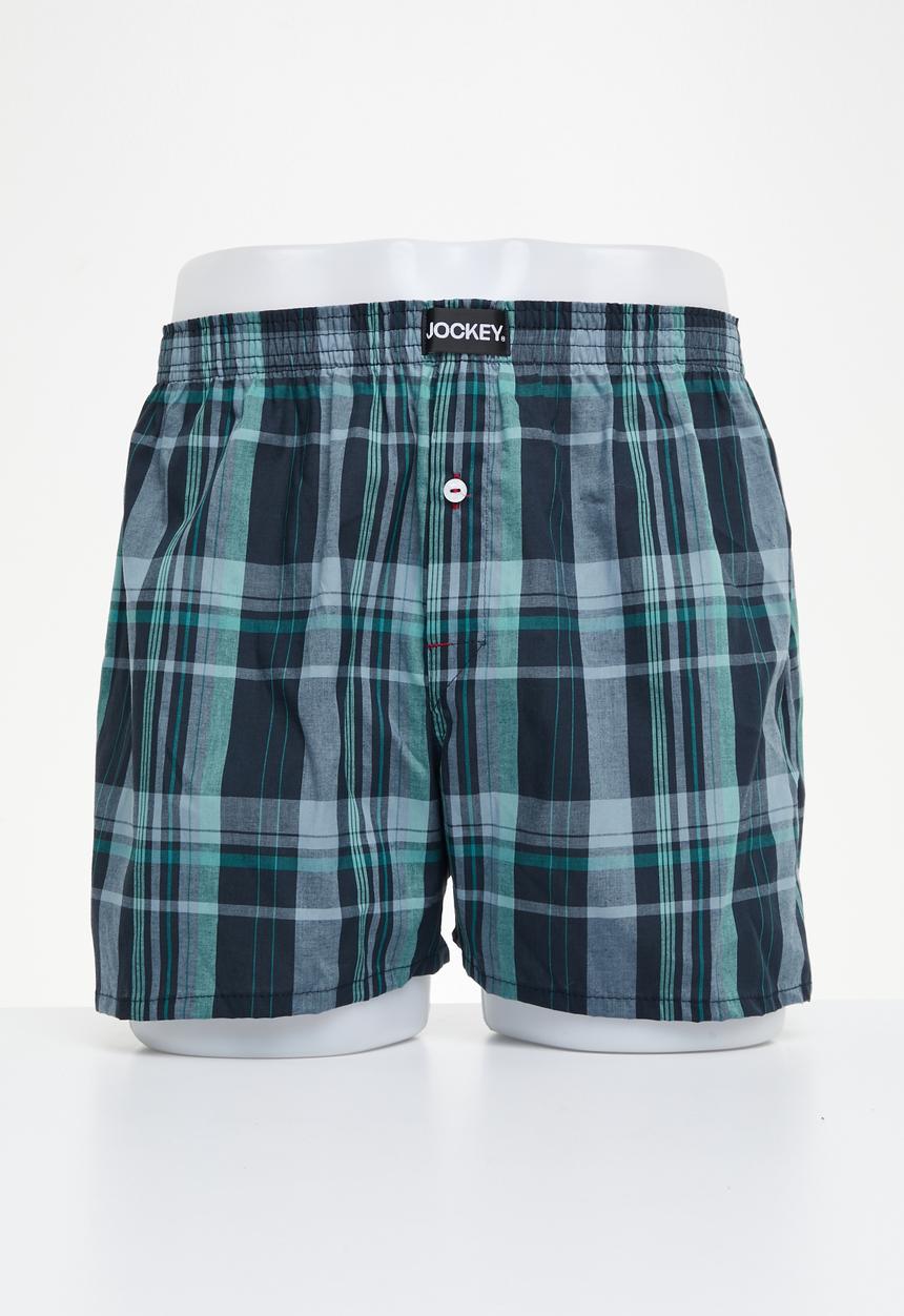 Jockey - 2 pack woven boxers - nordic night/smoky haze