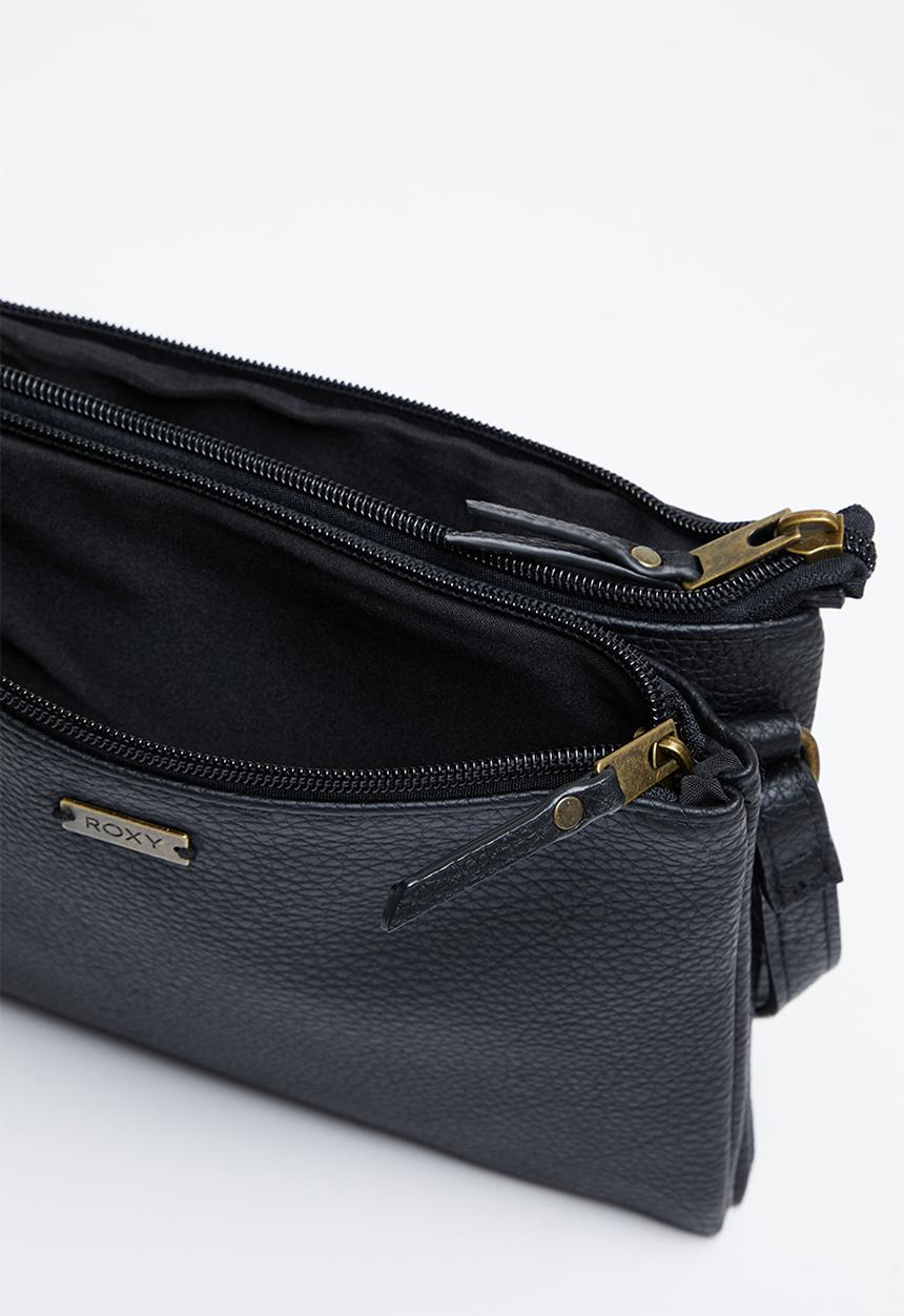 Roxy - Elephant teapot cross body bag - black