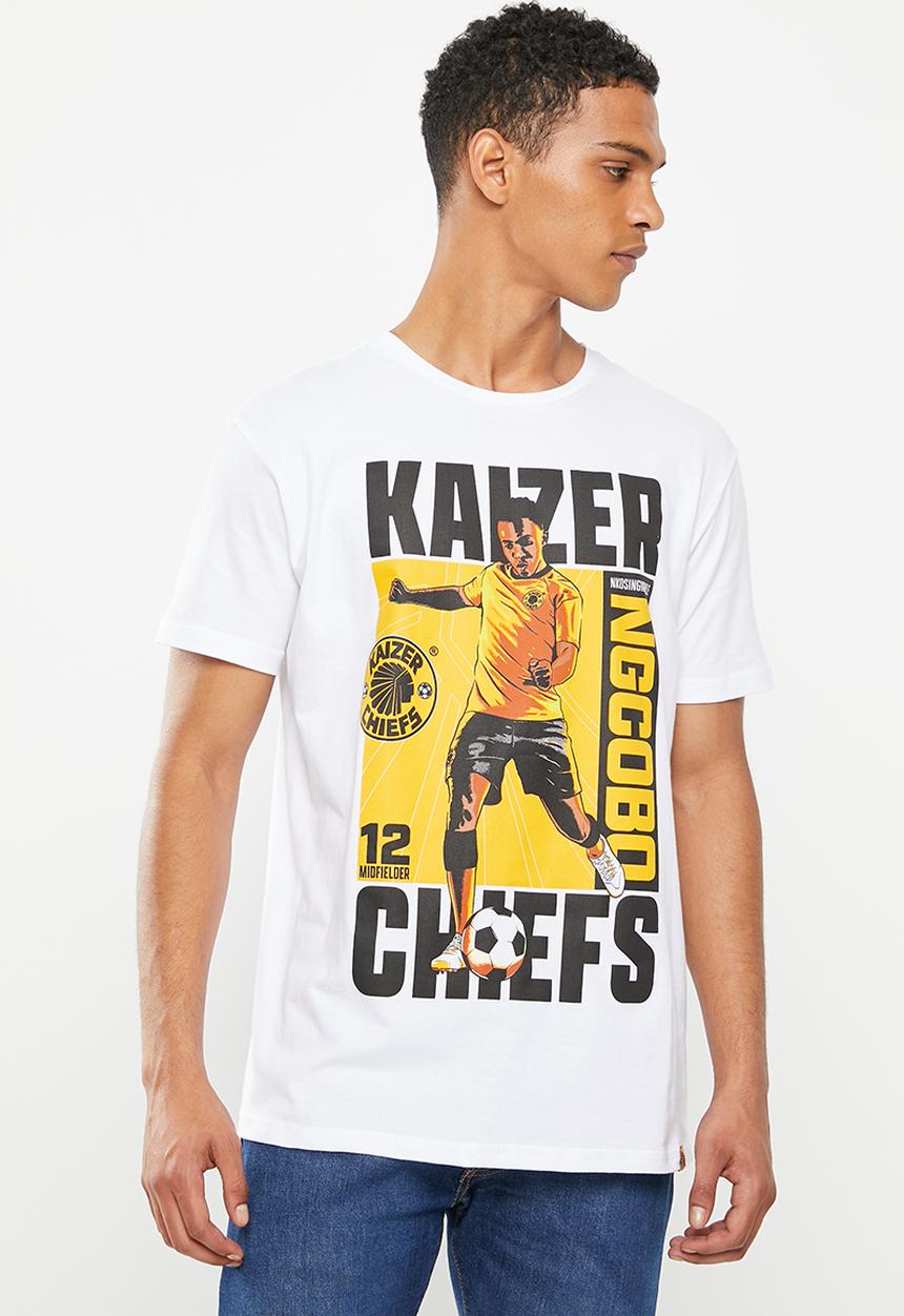 Kaizer Chiefs - Urban Edition - Nkosingiphile Ncgobo T-shirt - white