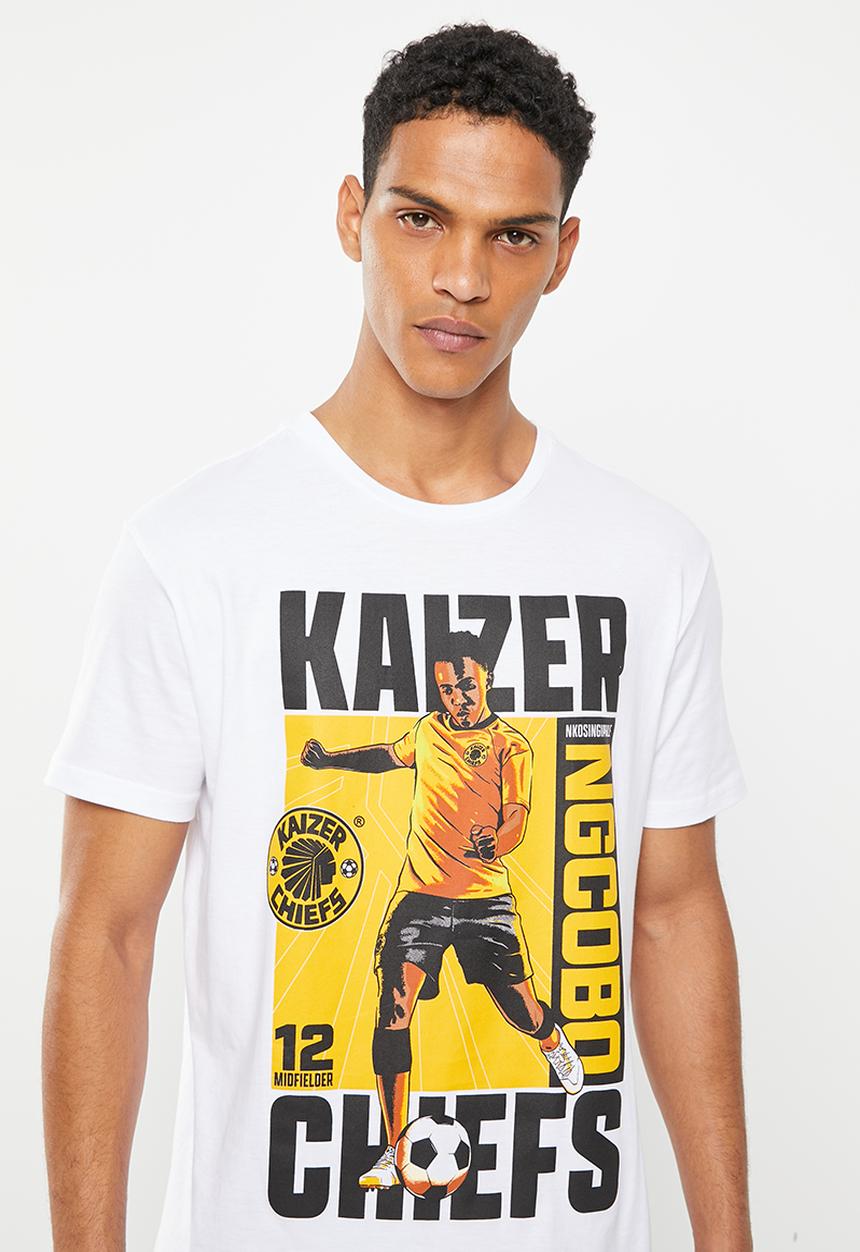 Kaizer Chiefs - Urban Edition - Nkosingiphile Ncgobo T-shirt - white