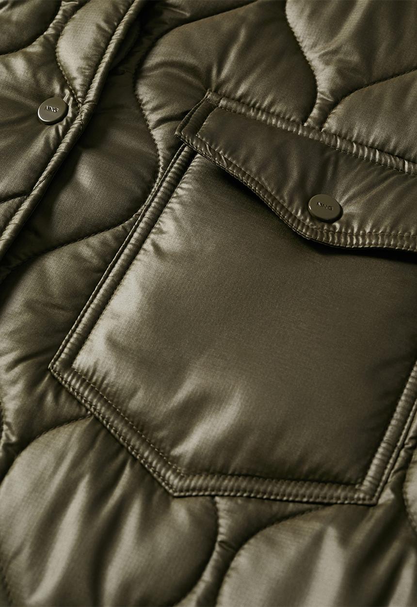 MANGO - Anorak muuu - beige khaki