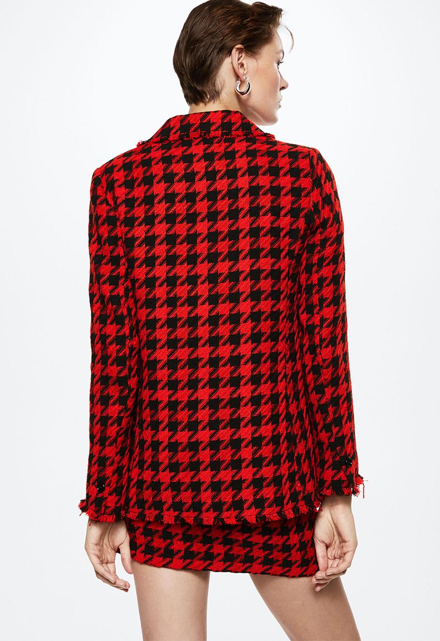 MANGO - Blazer nate - red