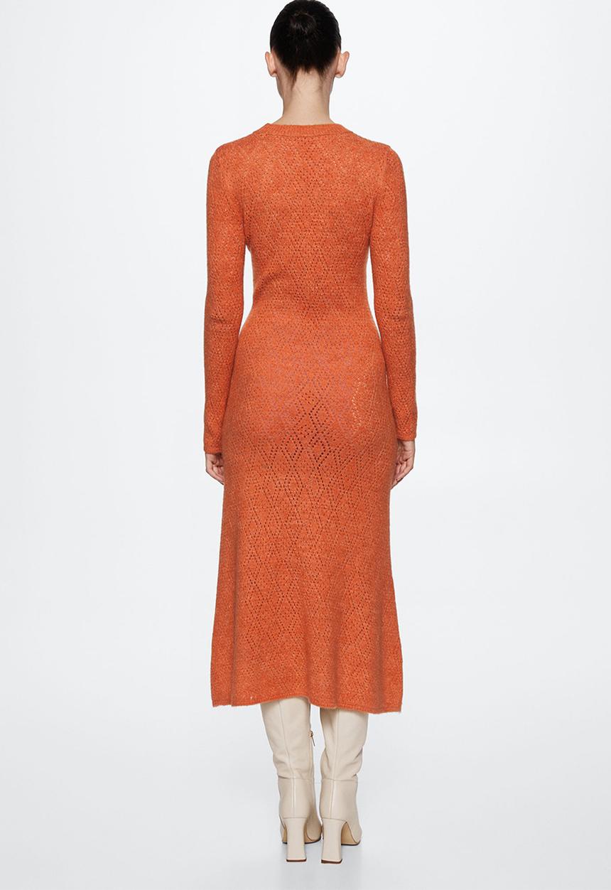 MANGO - Dress dante - orange