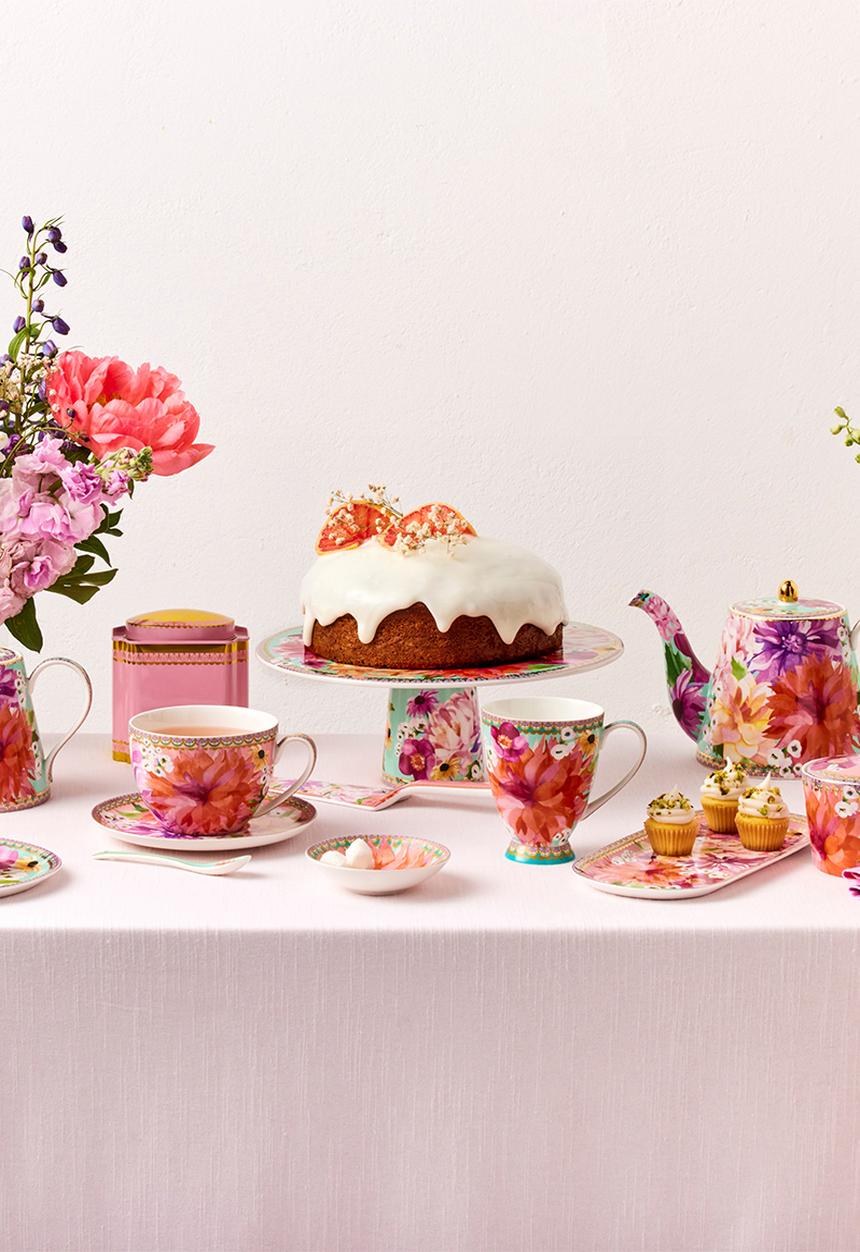 Maxwell & Williams - Dahlia daze cake server - pink