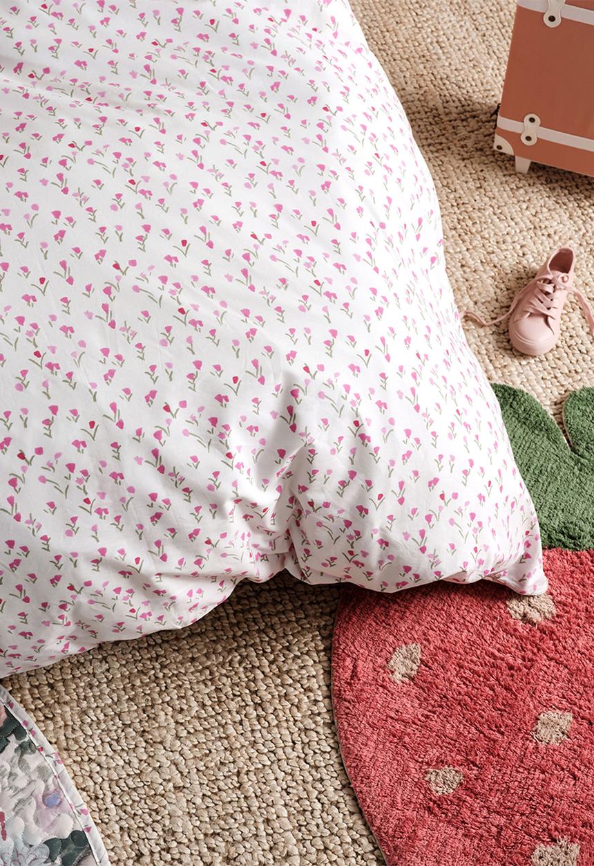 Linen House - Bunny tales duvet cover set - pink posy